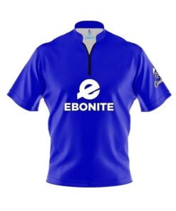 Ebonite Blue Fast Track CoolWick Bowling Jersey