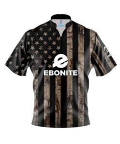 Ebonite Desert Camo Flag Fast Track CoolWick Bowling Jersey