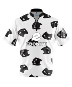 Ebonite Black Cats Fast Track CoolWick Bowling Jersey