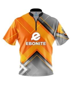 Ebonite Orange Veneer Fast Track CoolWick Bowling Jersey