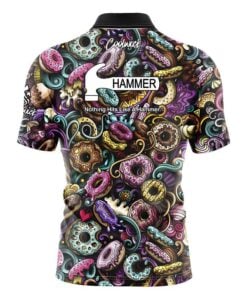 Alternative view of Hammer Doughnut Fast Track CoolWick Bowling Jersey