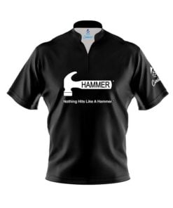 Hammer Black Fast Track CoolWick Bowling Jersey
