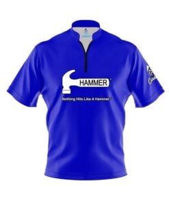 Hammer Blue Fast Track CoolWick Bowling Jersey