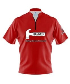 Hammer Plain Red Fast Track CoolWick Bowling Jersey