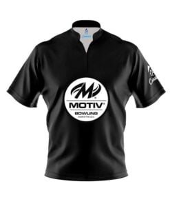 Motiv Black Fast Track CoolWick Bowling Jersey