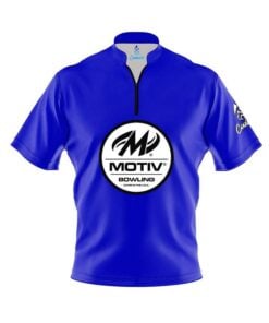 Motiv Blue Fast Track CoolWick Bowling Jersey