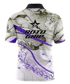 Alternative view of Roto Grip Purple Granite Fast Track CoolWick Bowling Jersey