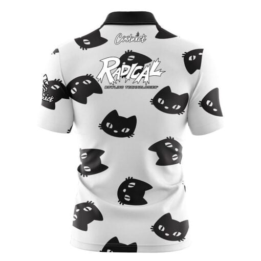 Radical Black Cats Fast Track CoolWick Bowling Jersey - Image 2
