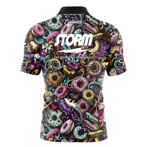 Storm Doughnut Fast Track CoolWick Bowling Jersey - Image 2