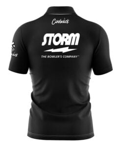 Alternative view of Storm Black Fast Track CoolWick Bowling Jersey