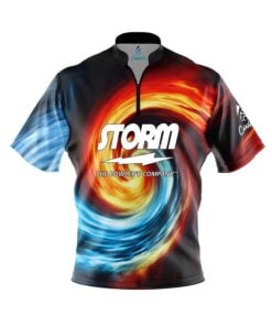 Storm Fire and Ice Vortex Fast Track CoolWick Bowling Jersey