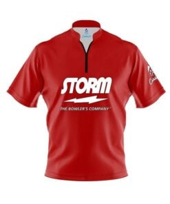Storm Plain Red Fast Track CoolWick Bowling Jersey