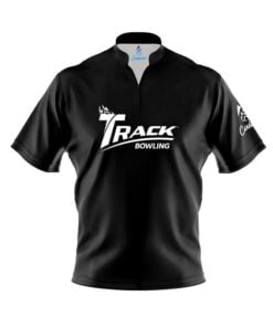 Track Black Fast Track CoolWick Bowling Jersey