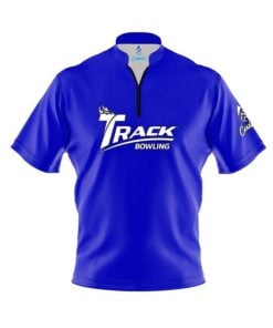Track Blue Fast Track CoolWick Bowling Jersey
