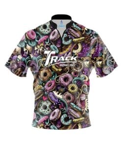 Track Doughnut Fast Track CoolWick Bowling Jersey