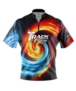 Track Fire and Ice Vortex Fast Track CoolWick Bowling Jersey