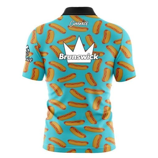Brunswick Glizzy Fast Track CoolWick Bowling Jersey - Image 2