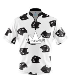 Brunswick Black Cats Fast Track CoolWick Bowling Jersey