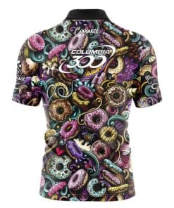 Alternative view of Columbia 300 Doughnut Fast Track CoolWick Bowling Jersey