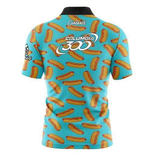 Columbia 300 Glizzy Fast Track CoolWick Bowling Jersey - Image 2