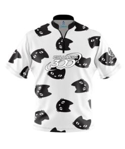 Columbia 300 Black Cats Fast Track CoolWick Bowling Jersey
