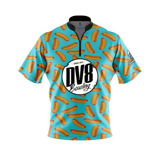 DV8 Glizzy Fast Track CoolWick Bowling Jersey