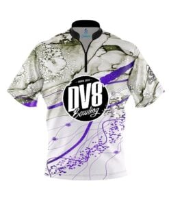 DV8 Purple Granite Fast Track CoolWick Bowling Jersey
