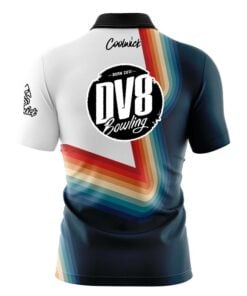 Alternative view of DV8 Retro 2 Fast Track CoolWick Bowling Jersey