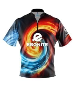 Ebonite Fire and Ice Vortex Fast Track CoolWick Bowling Jersey