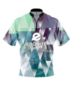 Ebonite Geometric Ocean Fast Track CoolWick Bowling Jersey