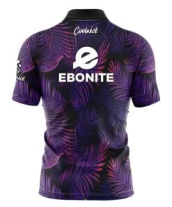 Alternative view of Ebonite Purple Jungle Fast Track CoolWick Bowling Jersey
