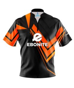 Ebonite Steaming Dynamic Orange Fast Track CoolWick Bowling Jersey