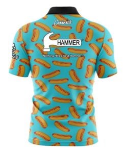 Alternative view of Hammer Glizzy Fast Track CoolWick Bowling Jersey