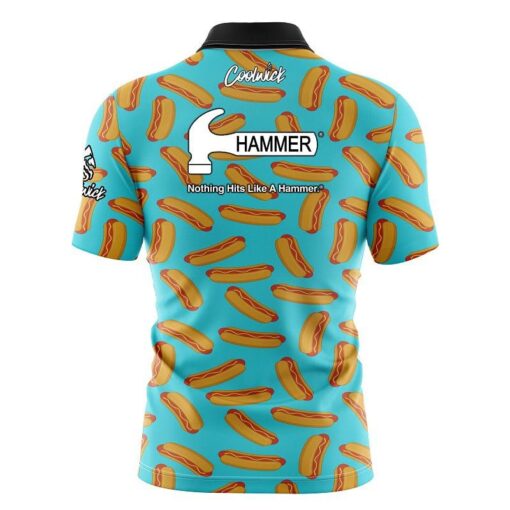 Hammer Glizzy Fast Track CoolWick Bowling Jersey - Image 2