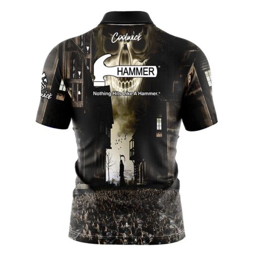 Hammer Reaper Fast Track CoolWick Bowling Jersey - Image 2