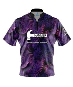 Hammer Purple Jungle Fast Track CoolWick Bowling Jersey