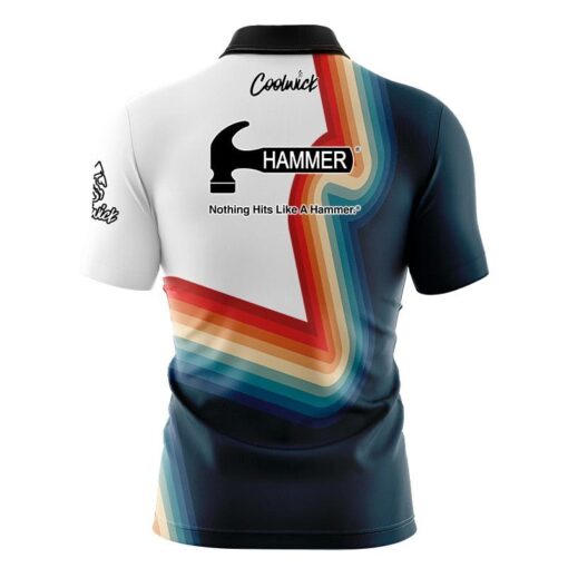 Hammer Retro 2 Fast Track CoolWick Bowling Jersey - Image 2