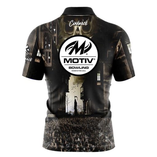 Motiv Reaper Fast Track CoolWick Bowling Jersey - Image 2