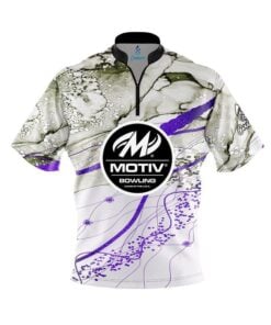 Motiv Purple Granite Fast Track CoolWick Bowling Jersey