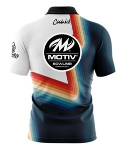 Alternative view of Motiv Retro 2 Fast Track CoolWick Bowling Jersey