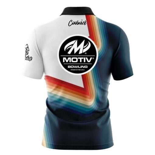 Motiv Retro 2 Fast Track CoolWick Bowling Jersey - Image 2