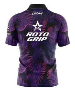 Alternative view of Roto Grip Purple Jungle Fast Track CoolWick Bowling Jersey