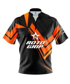 Roto Grip Steaming Dynamic Orange Fast Track CoolWick Bowling Jersey