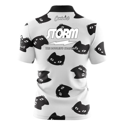 Storm Black Cats Fast Track CoolWick Bowling Jersey - Image 2