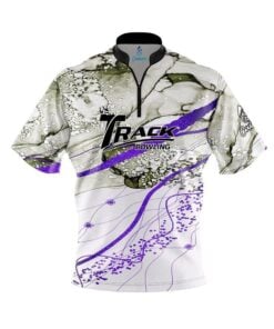 Track Purple Granite Fast Track CoolWick Bowling Jersey