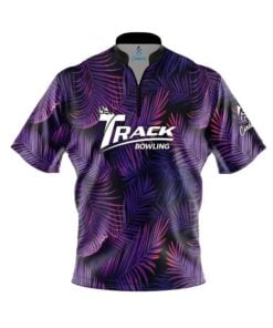 Track Purple Jungle Fast Track CoolWick Bowling Jersey