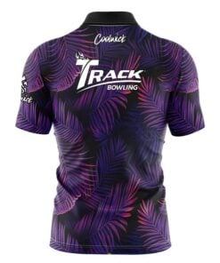 Alternative view of Track Purple Jungle Fast Track CoolWick Bowling Jersey