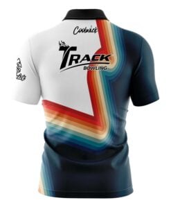 Alternative view of Track Retro 2 Fast Track CoolWick Bowling Jersey