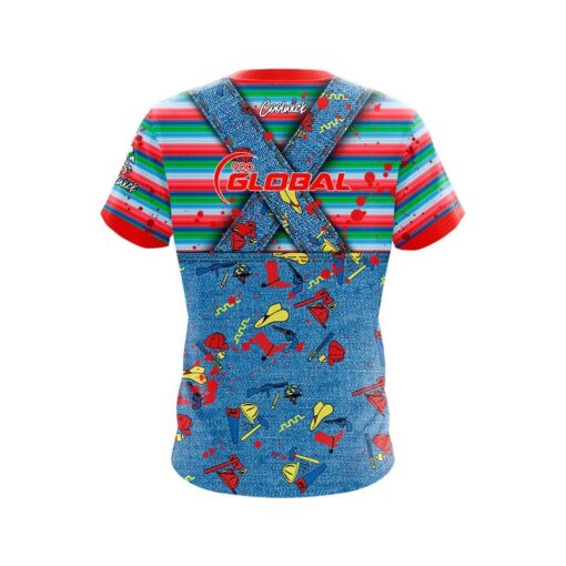 900 Global Good Guys CoolWick Bowling Jersey - Image 2