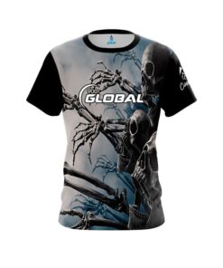 900 Global Halloween Bones CoolWick Bowling Jersey